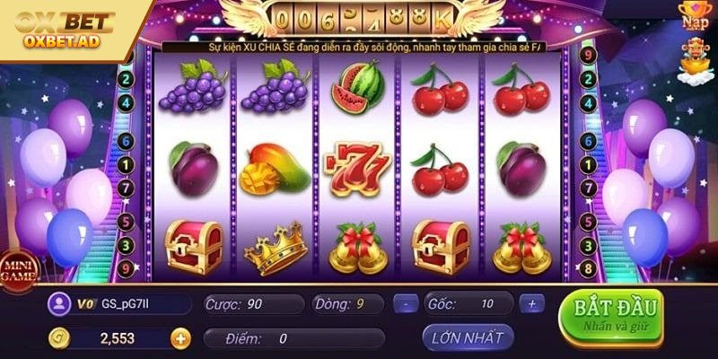 Biểu tượng Wild trong nổ hũ tại OXBET